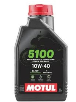 Motul 5100 10W40 1 Lt. 4 Zamanlı Motosiklet Yağı